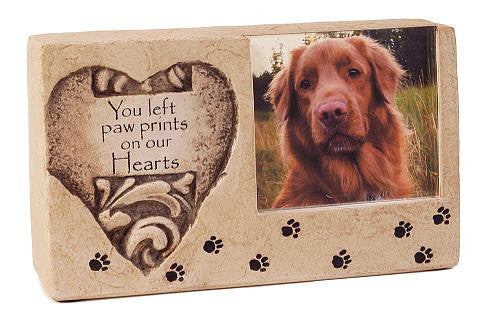 Cast Stone Photo Frame Keepsake