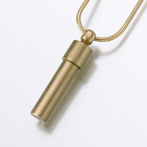 Cylinder Pendant Necklace