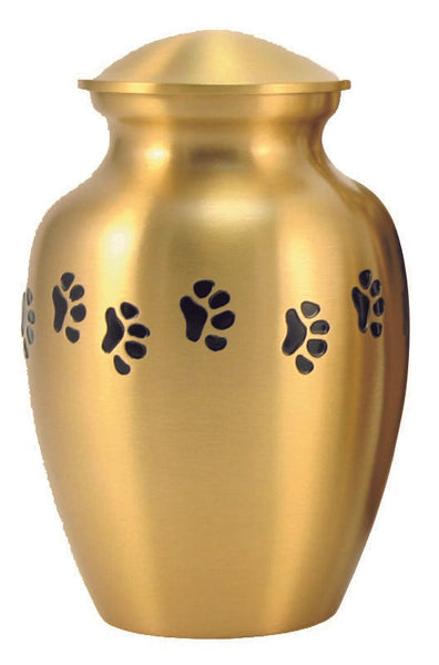 Gold Paw Prints